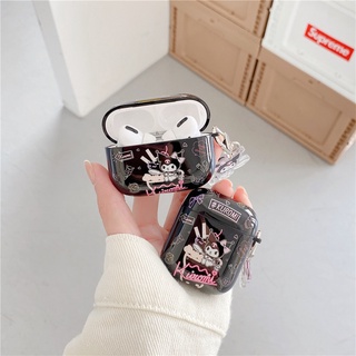 เคสแข็ง Airpods Pro2 Airpods Pro Airpods 3 gen3 Airpods 2 Cute Cartoon คุโรมิ Kuromi Hard Case