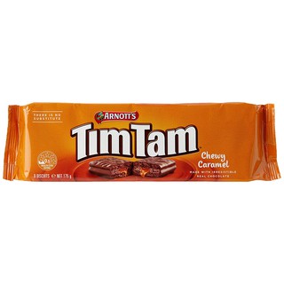 Arnotts Tim Tam Chewy Caramel 175g อาร์นอท ทิม แทม คาราเมล 175 กรัม