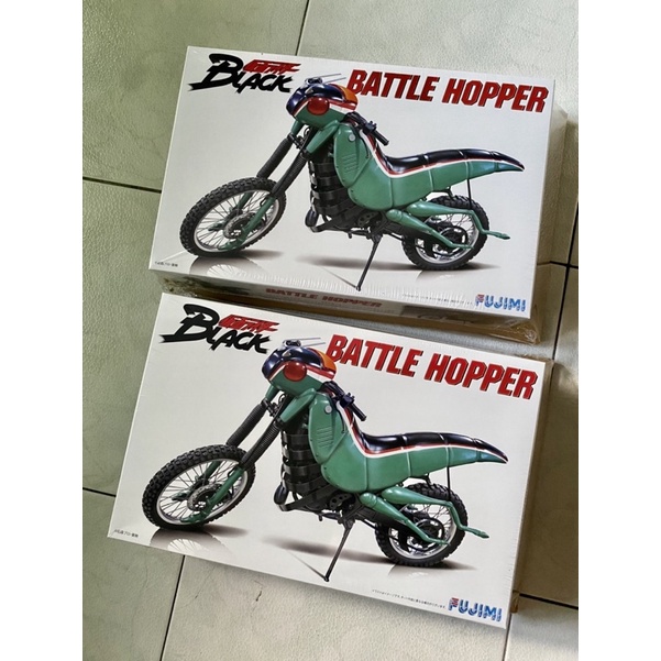 พลาสติกโมเดลแท้ของใหม่ 🇯🇵  Fujimi Super Hero Series No.5 Kamen Rider Black Battle Hopper 1/12 Model 
