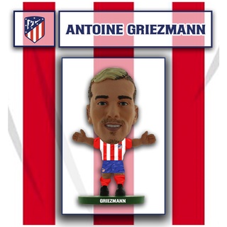 โมเดลนักฟุตบอล SoccerStarz ลิขสิทธิ์แท้จากสโมสร Atletico Madrid - Antoine Griezmann 2018