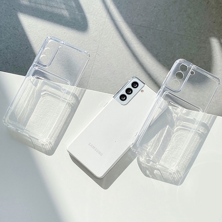 ซองใส่บัตรรูปถ่ายแบบใสสำหรับ ซิลิโคน Samsung S24 A55 A35 A15 A25 A14 A54 Note 20 10 Lite 9 8 S23 S22 S21 S20 FE S10 S8 S9 Plus Ultra A33 A53 A73 A23 A52s A32 A21s A10s A20s A30s A50s   A04 A05 A11 A12 A13 A22 A31 A33 A42 A51 A71เคสฝาครอบป้องกันช่องเสียบกา - รูปที่ 4