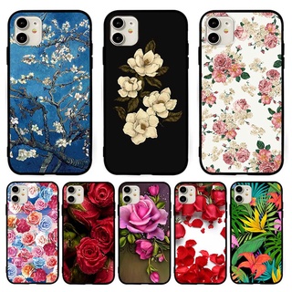 เคสโทรศัพท์ซิลิโคน Vivo Y53 Y55 Y71 Y71i Y81 Y81i Y91 Y95 Y67 V5 V5S ดอกไม้สวย ปลอก อ่อน