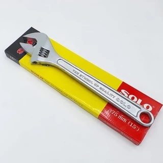 SOLO ประแจเลื่อน โซโล ขนาด 15 นิ้ว No.624 ของแท้ SOLO Adjustable Wrench Heavy Duty ประแจ