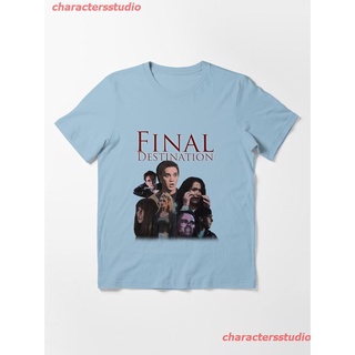 New Final Destination Essential T-Shirt ความตายกำลังมา เสื้อยืด ดพิมพ์ลาย ดผ้าเด้ง คอกลม แฟชั่น Unisex sale