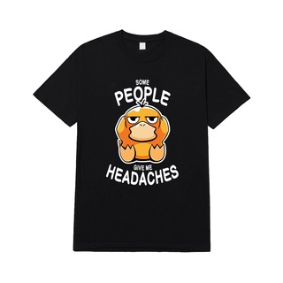 เสื้อยืดผู้ เสื้อยืด ลาย Psyduck POKEMON | เสื้อยืด คุณภาพดี พรีเมี่ยม | เสื้อผ้า สําหรับผู้ชายและผู้หญิง S-5XL