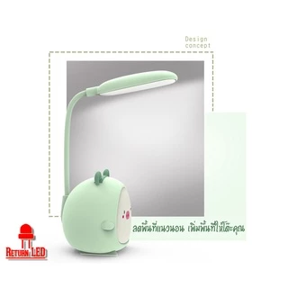 [ลูกค้าใหม่ 1บาท] โคมไฟตั้งโต๊ะ LED โคมไฟอ่านหนังสือ สายชาร์จ โคมไฟตั้งทำงาน ขายดีที่ญี่ปุ่น 2023