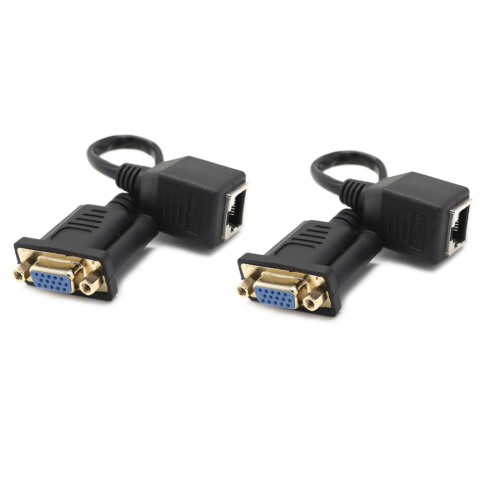 Professional Male/Female To Female Plug And Play VGA Extender VGA To ...