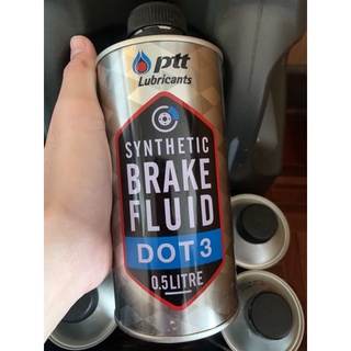 PTT Synthetic Brake Dot3 0.5 ลิตร*ต้องการยกลังกดสั่ง12ขวด*