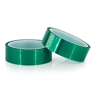 เทป PET สีเขียว ทนความร้อน 33 เมตร ทนอุณหภูมิสูง 33 เมตร สําหรับบัดกรี PCB