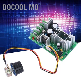 Docool Mo Dc 9-60V 20A บอร์ดมอเตอร์ไฟฟ้าควบคุมความเร็ว Pwm Regulator