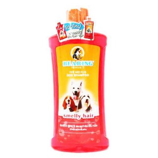 Bearing Tick and Flea Smelly Haired Dog Shampoo [300ml x1] แบร์ริ่ง สูตร 5 แชมพูกำจัดเห็บหมัด สำหรับสุนัขขนมีกลิ่นสาบ