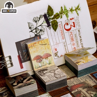Mr.Paper Medieval กระดาษ ขนาดเล็ก สําหรับตกแต่งสมุดภาพ 400 ชิ้น