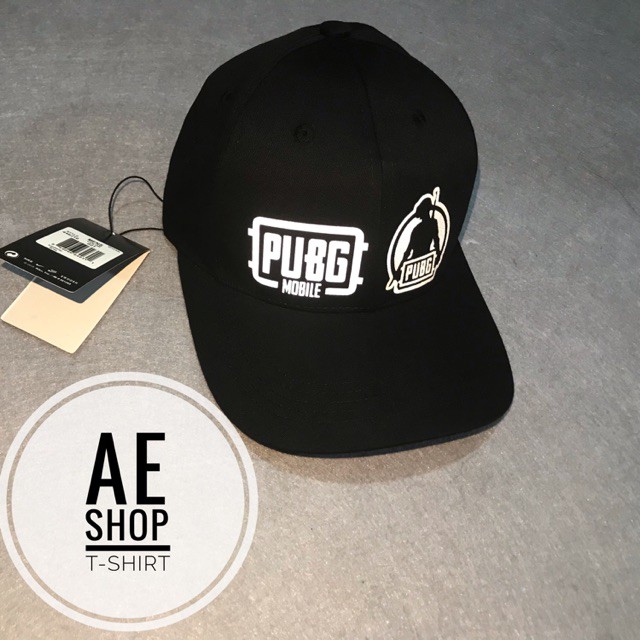 หมวกพิมพ์ลายโลโก้ PUBG