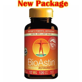 Best Seller คุ้มสุดๆ Bioastin - Astaxanthin 12 mg/120 softgels