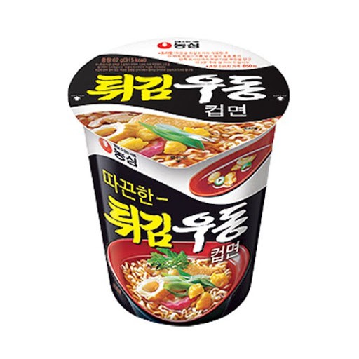 พร้อมส่ง 농심 튀김 우동 컵 บะหมี่กึ่งสำเร็จ รูปรสซุปอูด้ง Nongshim Udon Cup Noodles 62g
