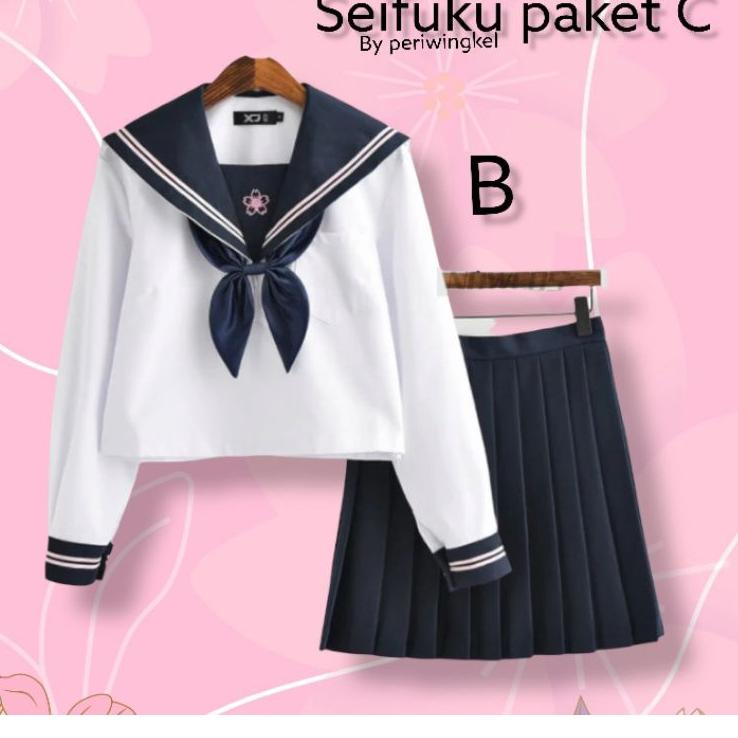 ขาย!!!!. [READY] Seifuku JAPANESE UNIFORM PACKAGE C