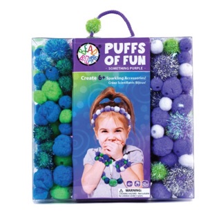 เกมร้อยลูกปอมปอม (Puffs of Fun) ฝึกกล้ามเนื้อมัดเล็ก