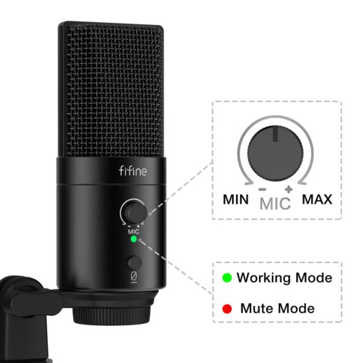 ไมโครโฟนUSB FIFINE K683B USB MICROPHONE