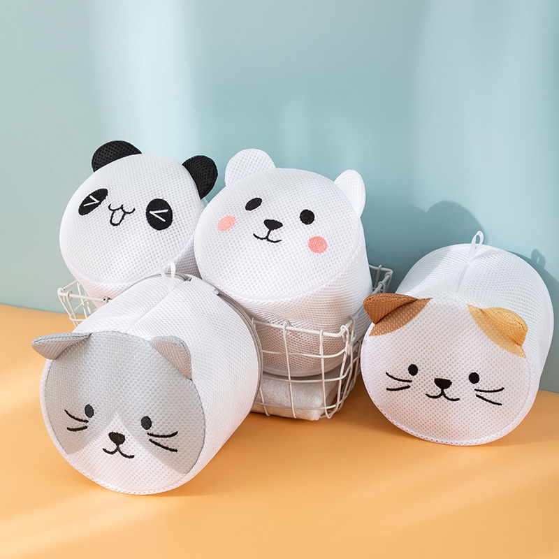 ShopAt.Two[WH0196] พร้อมส่ง ถุงซักบรา ตาข่ายหนา สำหรับซักชุดชั้นใน