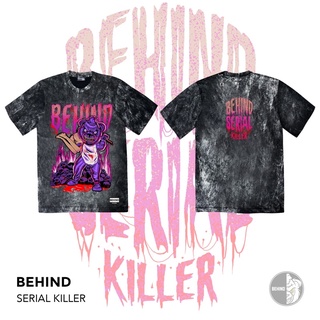 BEHIND CLOTHING เสื้อยืดลาย “SERIAL KILLER”