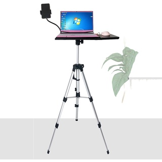 Lightweight Era New Aluminum Alloy Floor Tripod Stand Adjustable Laptop Stand Projector Bracket Indoor Outdoor Leisure B