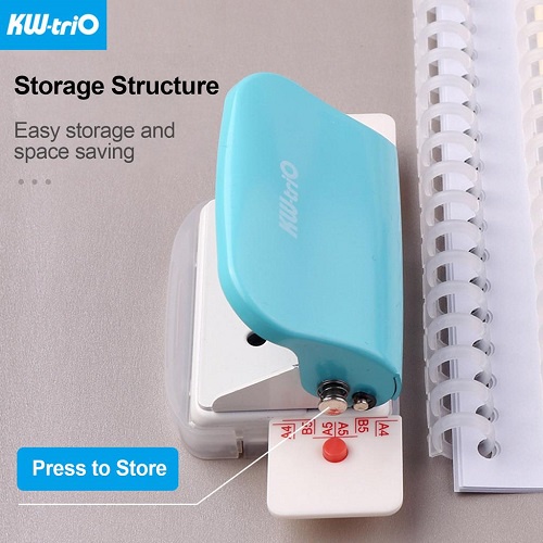 KW-Trio 099H9 Dairy 6 Hole Puncher A4(30 รู) B5(26 รู) A5(20 รู)