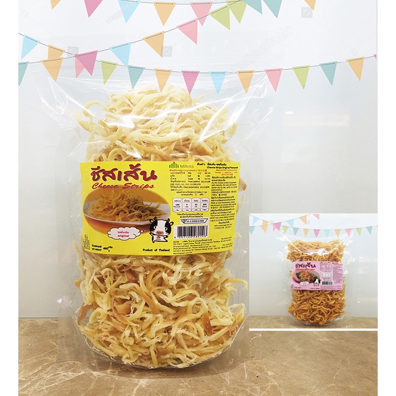 Minas乳酪絲 ชีสเส้น cheese strips 400g * 2pcs