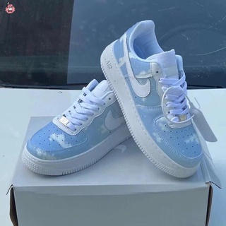 Es kasut Air Force No. ก้อนเมฆ สีฟ้า สีขาว เปลี่ยนสีตามอุณหภูมิ 1 ชิ้น ni**ke AF1 สําหรับผู้ชาย ผู้หญิง Spor