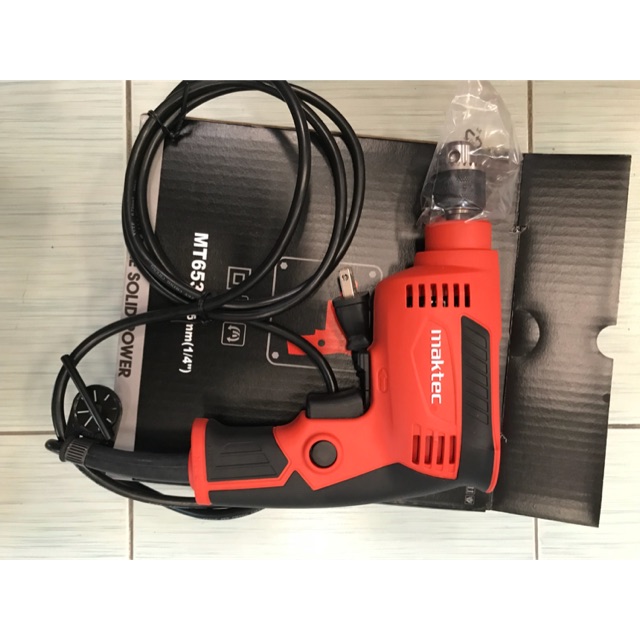 สว่านไฟฟ้า สว่านอัตโนมัติ maktec