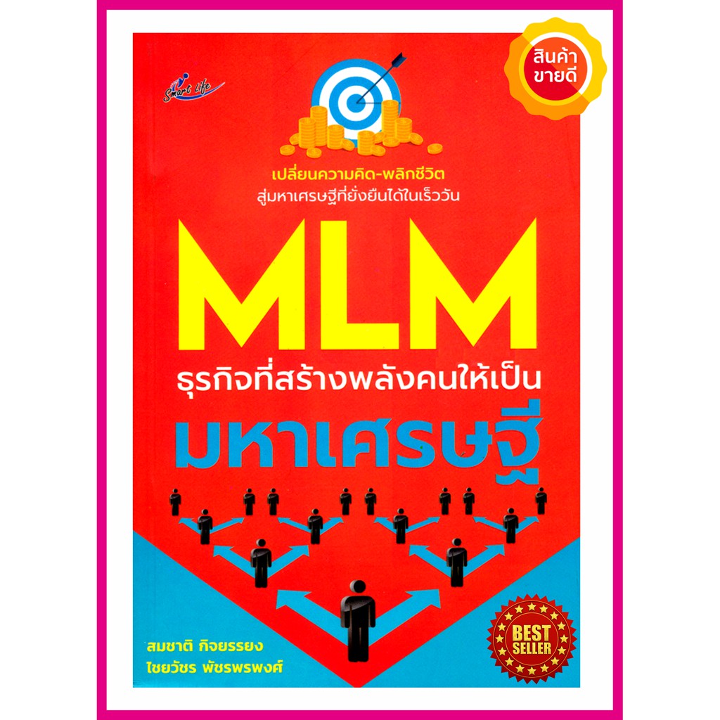 หนังสือ Mlm ธุรกิจที่สร้างพลังคนให้เป็นเศรษฐี คู่มือเรียนรู้การทำธุรกิจ Mlm  การตลาดแบบใหม่ในยุคออนไลน์ ให้รวย เกษียณเร็ว | Shopee Thailand