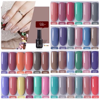 สีทาเล็บเจล Nature Picture โทนพาสเทลน่ารัก 6ml คุณภาพดี เม็ดสีชัด ไม่บาง