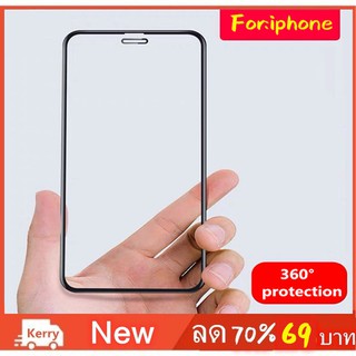 ฟิล์มกระจกกันรอย กันแตก For iphone7/8 7/8plus x/xsmax iphone11/11pro/11promax Tempered Glass Screen Protector Film