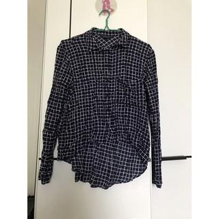 เสื้อเชิ้ต Topshop size 34 สีกรมท่า