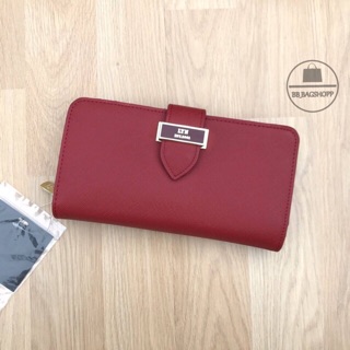 LYN JACKLE LONG WALLET (outlet) สีแดง