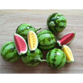 🍉ของจิ๋ว-แตงโมจิ๋ว-ผลไม้จิ๋ว🍉