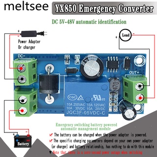 Yx850 โมดูลแปลงแบตเตอรี่ลิเธียมฉุกเฉิน 5V-48V JY-850