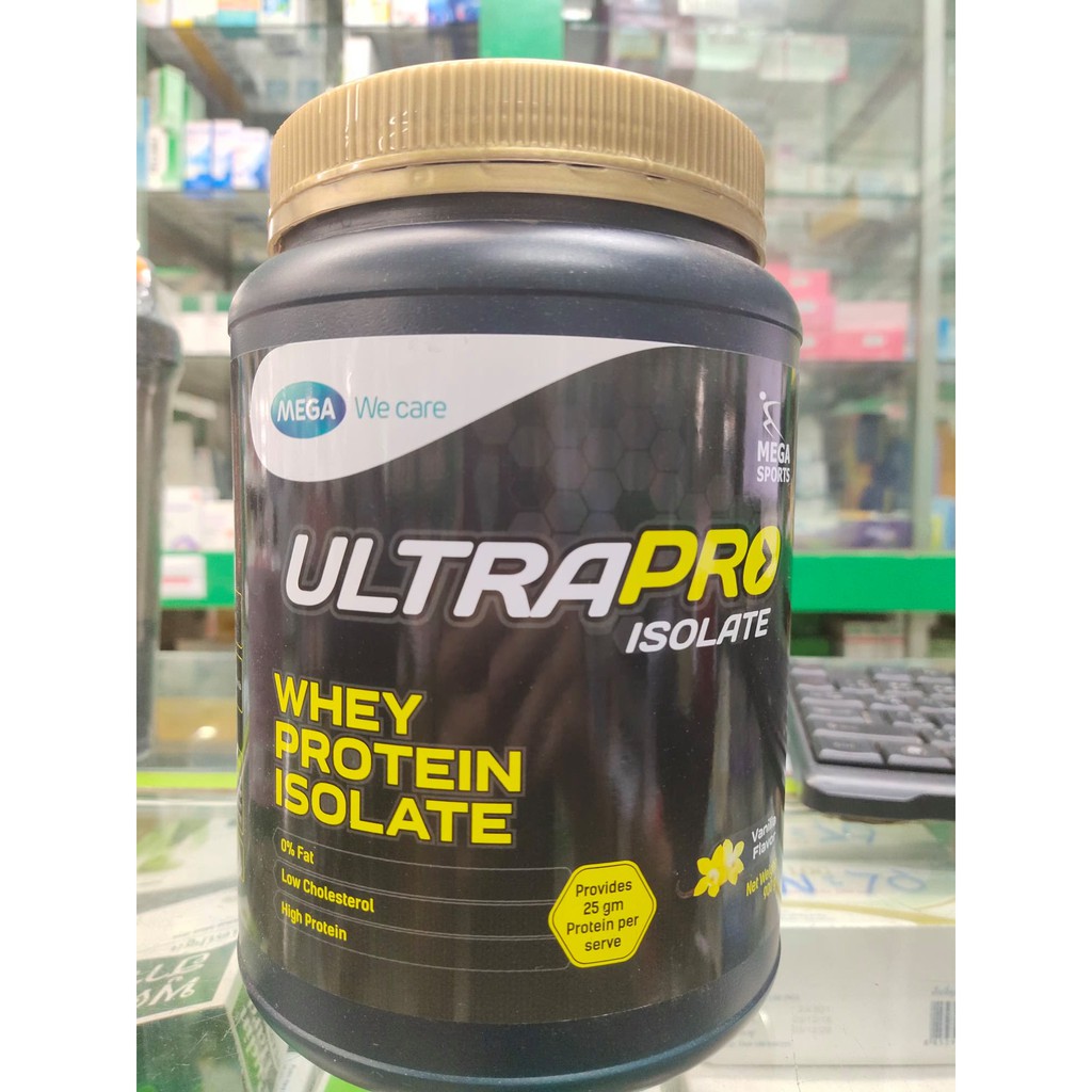 MEGA Ultrapro Isolate Vanilla เวย์โปรตีนสำหรับออกกำลังกาย