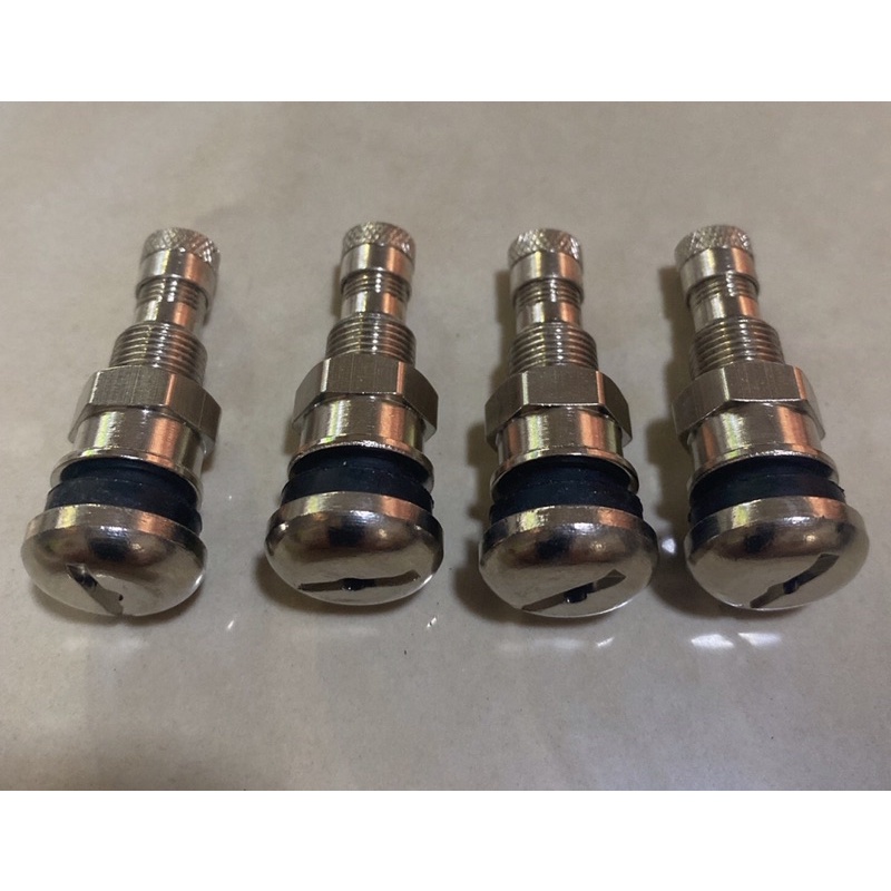 จุ๊บขันนอก BBS จุ๊บรถบรรทุกหนัก เกลียวหนา จุ๊บเบนซ์ Tire Valve MS525S(1 ตัว)