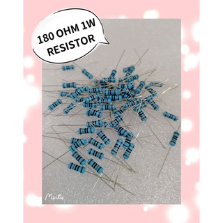 180 OHM 1W RESISTOR  30ชิ้น/1ชุด