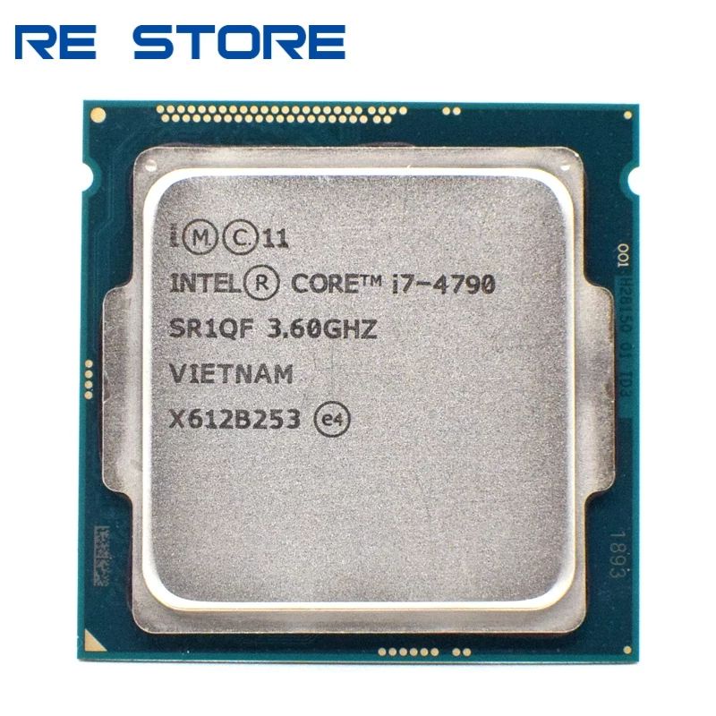 CPU Intel core i7 4790 3.60GHz 4 Core 8 Threads