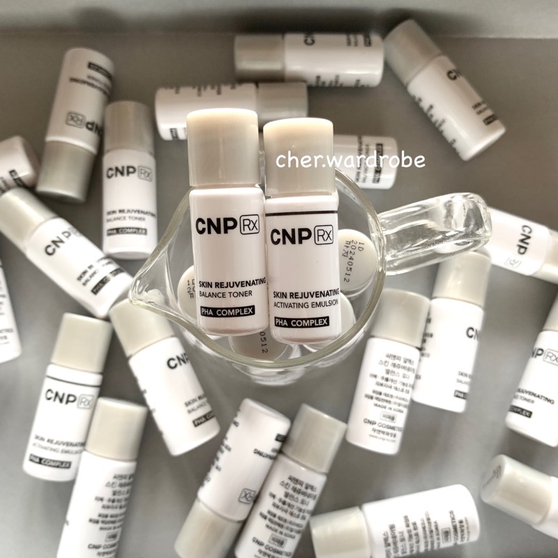 TonerEmulsion3คู่ CNP Rx Skin Rejuvenating Balance Toner Emulsion set ...