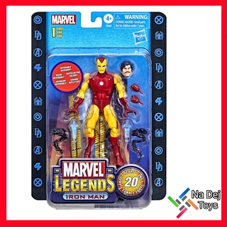 Marvel Legends 20th Anniversary Iron Man figure มาร์เวล เลเจนด์ 20 ปี ไอรอน แมน ฟิก​เกอร์