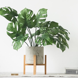 Monstera artificial tree ต้นมอนสเตอร่า เสมือนจริง พร้อมกระถาง