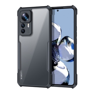 Xundd Xiaomi 12T เคส Xiaomi 12T Pro เคสโทรศัพท์ ใส ฝาหลัง ถุงลมนิรภัย กันกระแทก เคสป้องกัน