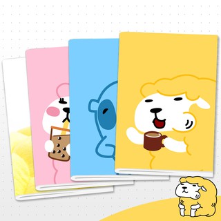 Shewsheep Pocket Notebook Premium A5 สมุดโน๊ตพรีเมียม กระดาษญี่ปุ่น ขนาดA5 ลายแกะชูชีพ (มีให้เลือก  4 ลาย)