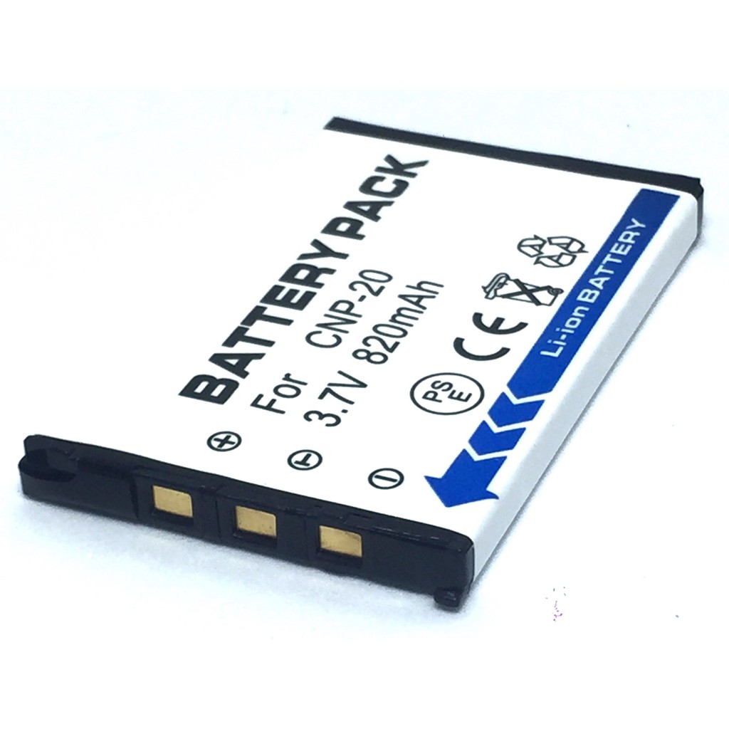 "Camera battery CNP-20 for Casio S600 Z5 Z8 S770 Z60 Z70 Z75(white) "