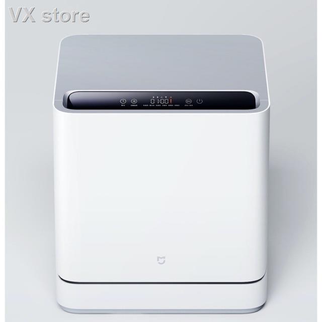 การเคลื่อนไหว50%◎₪[พร้อมส่ง]เครื่องล้างจาน Mijia VDW0401M Internet Desktop Dish Washerล้างอบฆ่าเชื้อได้ 99.99%