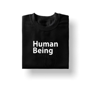 เสื้อยืด PRIA Distro  For Men Women Human Being  Combed Tshirt Tees Cool Simple