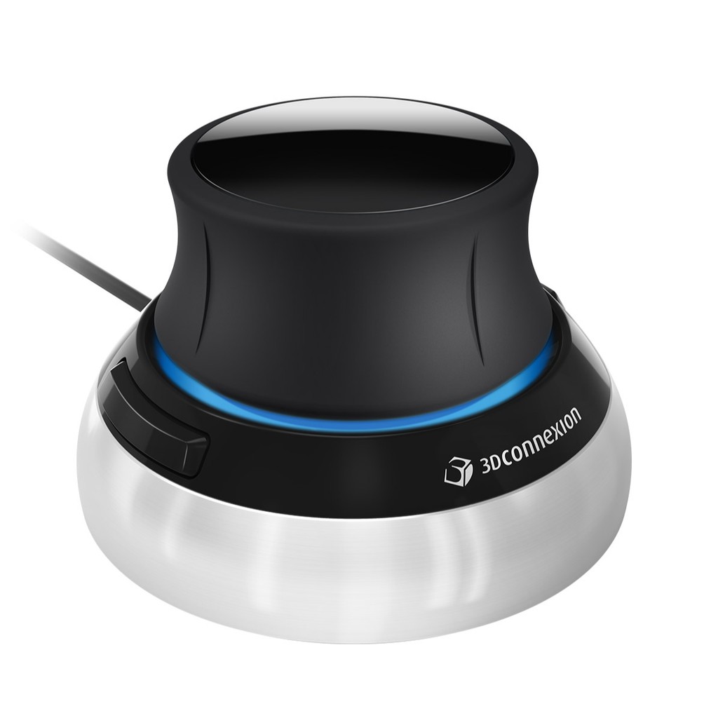 SpaceMouse® Compact DESIGNED FPR ADVANCED 3D NAVIGATION ออกแบบมาโดยเฉพาะเพื่อจัดการมุมมองของชิ้นงาน 