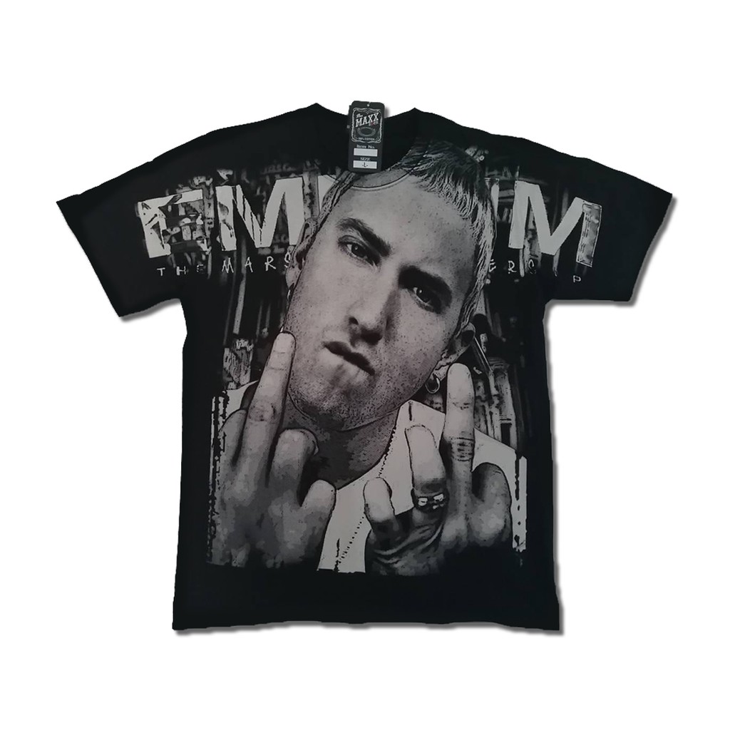 เสื้อวงEminem ลายเต็มหน้าหลังOVP The Roxx